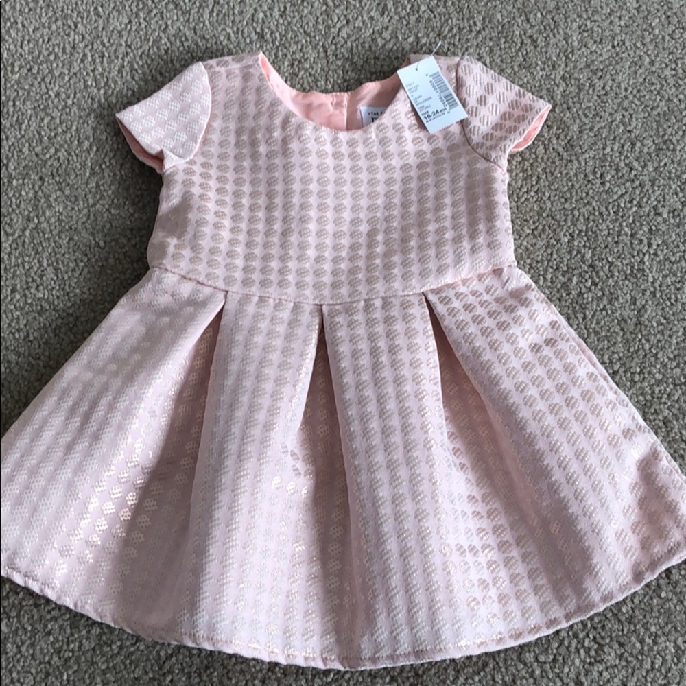 NWT Children’s Place Light Pink Dress - 18-24M
